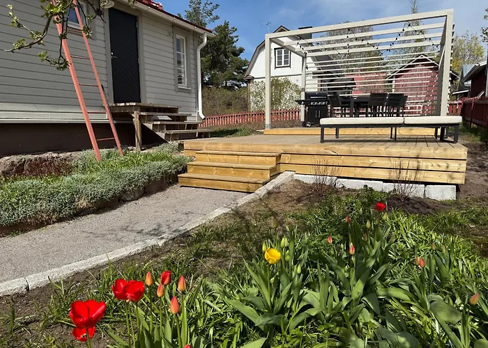 Villa With Sauna, Fireplace And Free Parking In The Heart Of Porvoo Borgå